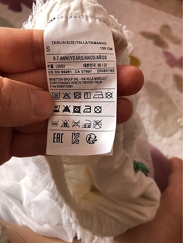 5 Yaş Beden beyaz Renk Türü etek