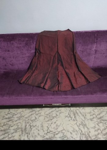 40 Beden bordo Renk abiye etek