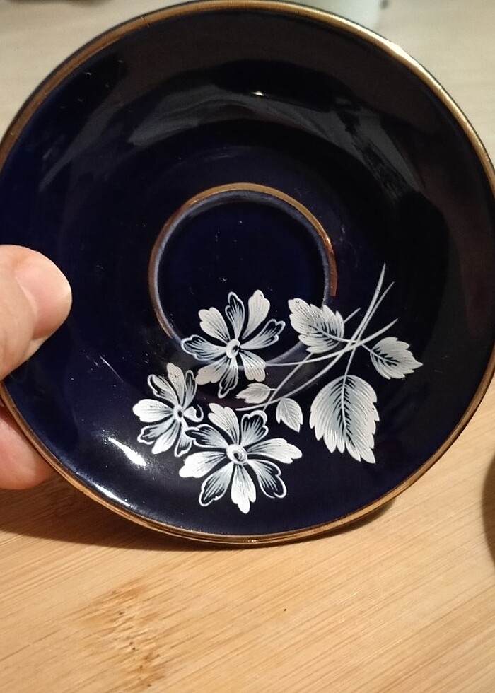 Antika 2li kahve fincanı - Görsel 5