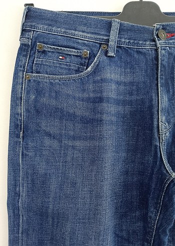 32 Beden Erkek Lacivert Denim Normal Kesim Jean