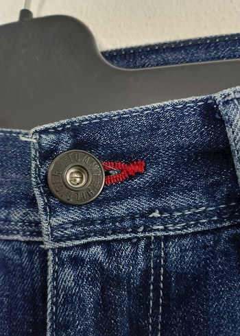 32 Beden lacivert Renk Erkek Lacivert Denim Normal Kesim Jean