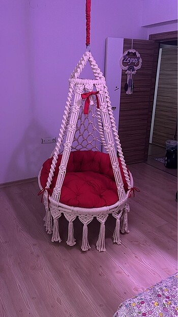 Makrome salıncak