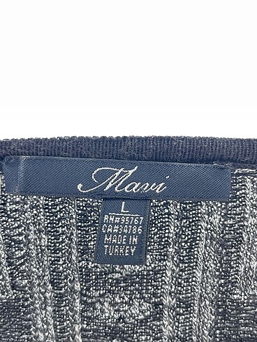 l Beden siyah Renk Mavi Jeans Kazak / Triko %70 İndirimli.