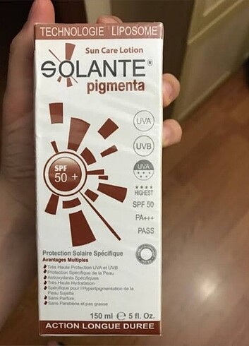 Solante güneş kremi