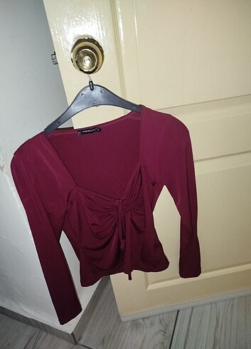 Bershka Bordo bluz