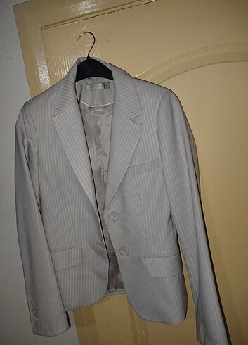 Vintage blazer ceket takım