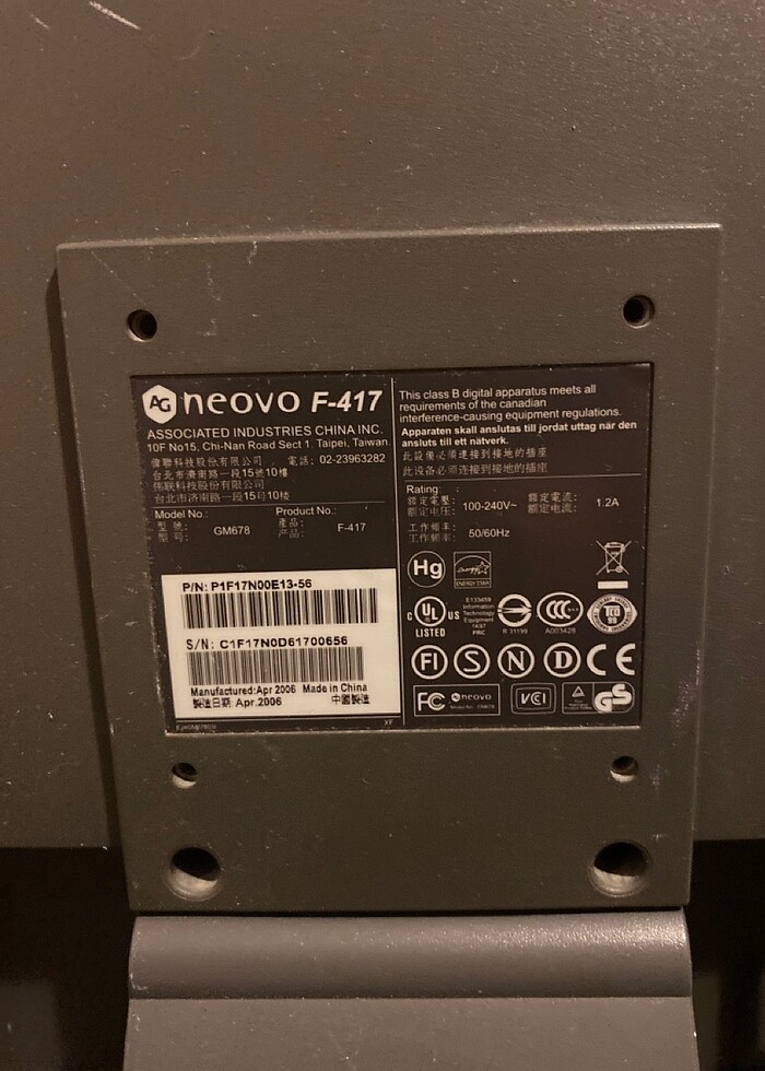 Monitör (Neovo) - Görsel 3