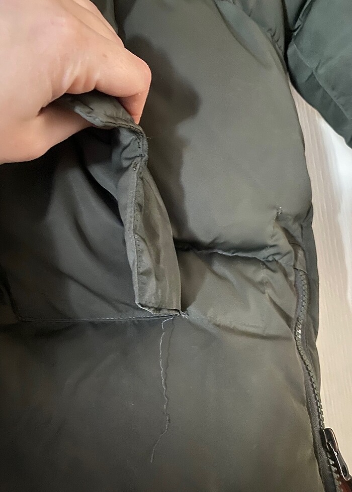 Mango çift taraflı mont - Görsel 4