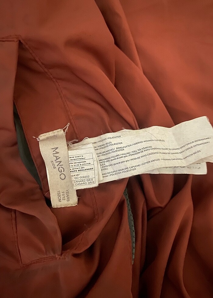 Mango çift taraflı mont - Görsel 5