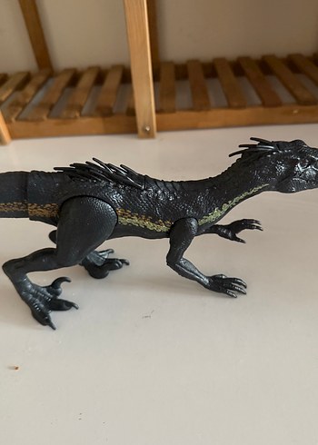 Koyu Gri Dinozor Aksiyon Figürü