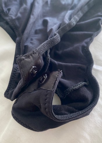 m Beden Sıfır Siyah Gotik Dantel Bodysuit