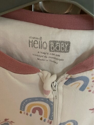 HelloBaby Hello Baby 1 Tog uyku tulumu