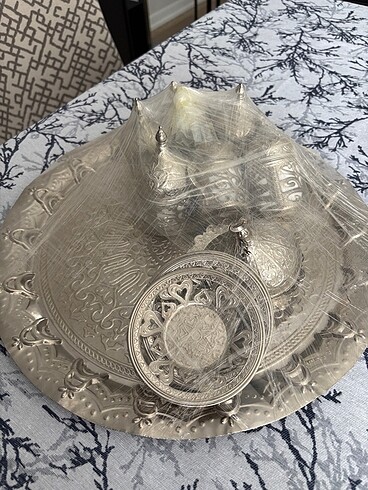 American Vintage Hakiki mardin işçiliği kahve fincanı