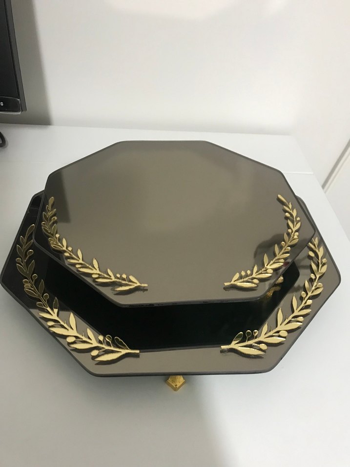 2li Nişan söz tepsisi - Görsel 2