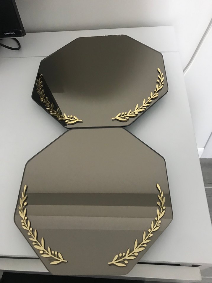 2li Nişan söz tepsisi - Görsel 4