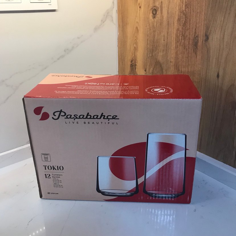 Paşabahçe 12li su bardağı - Görsel 3