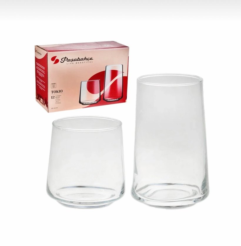 Paşabahçe 12li su bardağı - Görsel 2