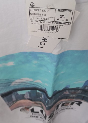 LC Waikiki 2XL Standart Kalıp Tişört