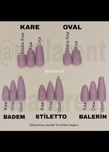 Beden Renk Nail Art Takma Tırnak