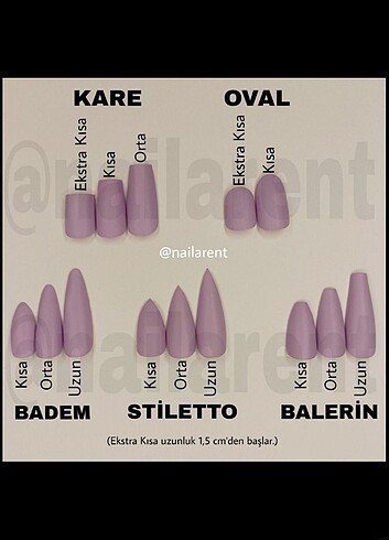  Beden Renk Kalıcı Oje Jel Nail Art Takma Tırnak 