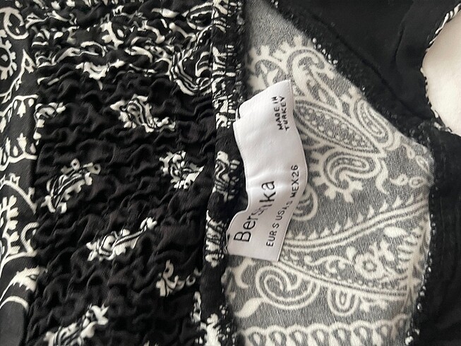 s Beden Bershka Kadın Mini Şifon Elbise SATILDI
