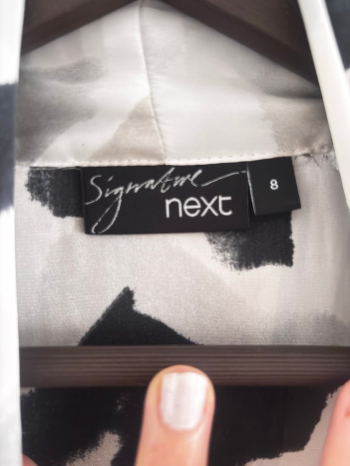 Desenli şık bluz - Görsel 3