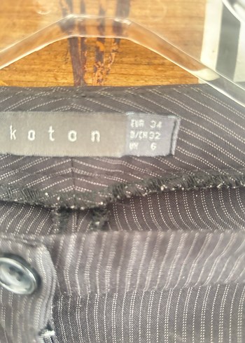 Koton ceket pantolon elbiseden oluşan üçlü takım elbise - Görsel 7