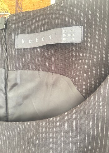 Koton ceket pantolon elbiseden oluşan üçlü takım elbise - Görsel 5