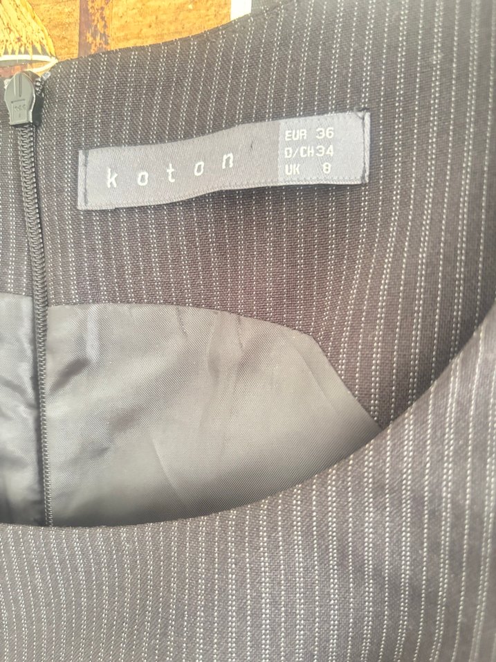 Koton ceket pantolon elbiseden oluşan üçlü takım elbise - Görsel 5