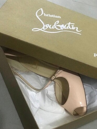37 Beden C.Louboutin pudra renkayakkabı