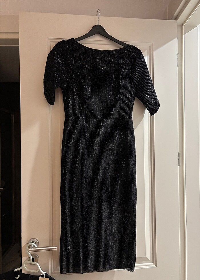 Pullu elbise - Görsel 5