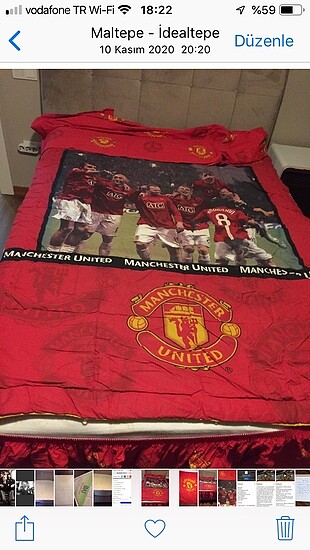 Mancester united yorgan takımı