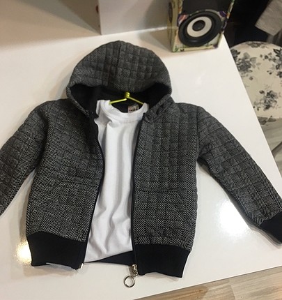 Markasız Ürün Çocuk sweatshirt kalın fermuarlı 