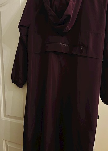 Bordo Yağmurluk - Görsel 4