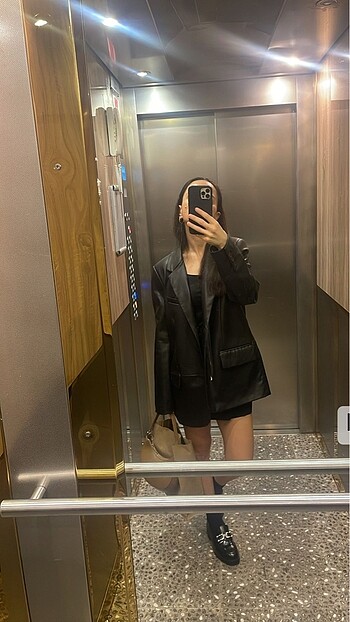 Zara Deri blazer ceket