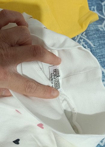 3 Uzun Kollu Bebek Tulum ve 5 adet patikli alt - Görsel 12