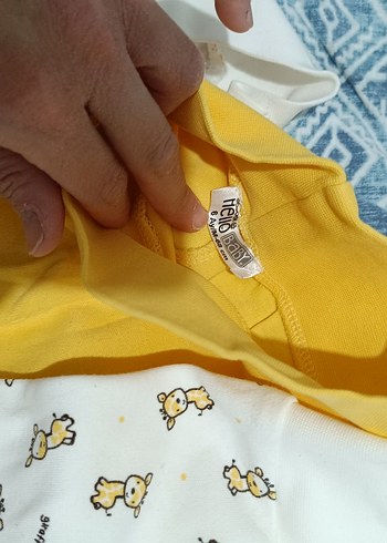 3 Uzun Kollu Bebek Tulum ve 5 adet patikli alt - Görsel 11