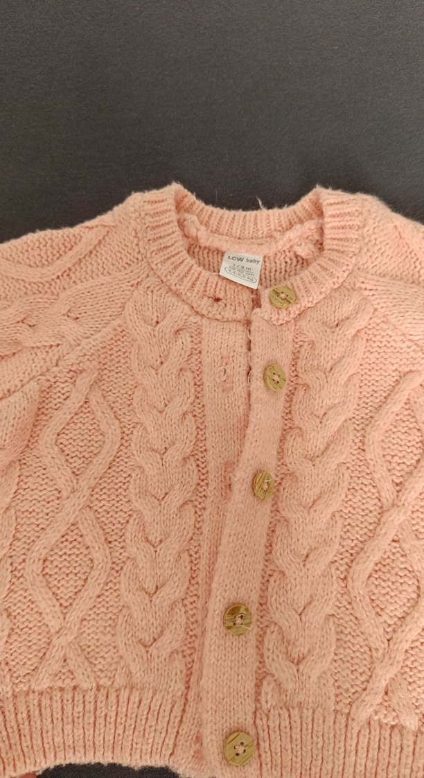 lcw triko bebek hırka - Görsel 2