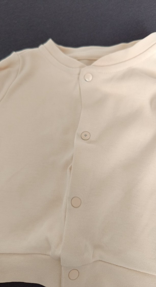 ekru bebek hirka - Görsel 3