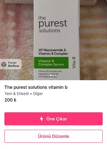 The Purest Solutions set
