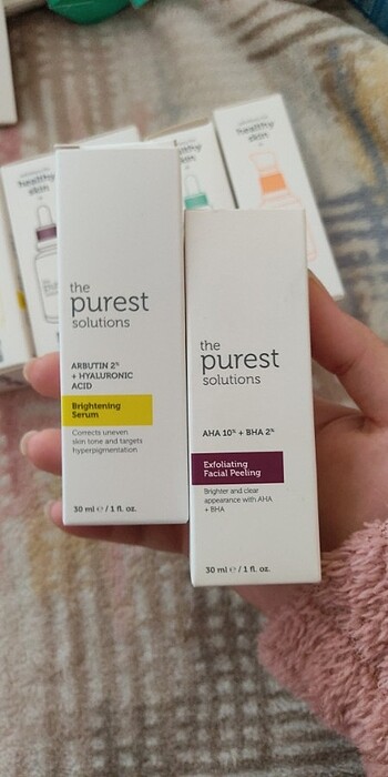 The purest solutions set