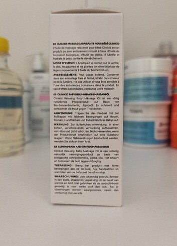 Diğer Clinikid Rahatlatıcı Masaj yağı