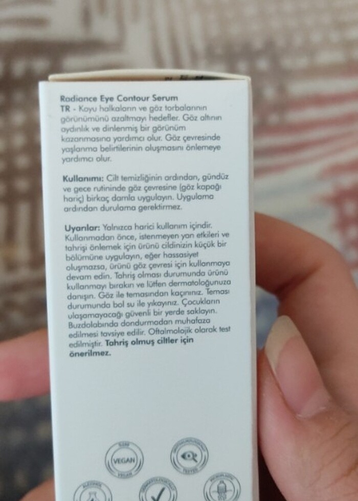 The purest solutions göz çevresi serumu  - Görsel 3