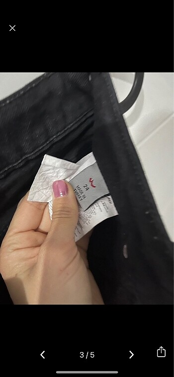 xs Beden Ltb siyah jeans