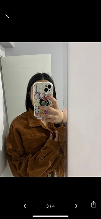 m Beden Kadife bomber ceker