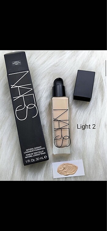 Nars Nars fondöten (light-1) (light-2) (light-2.5)