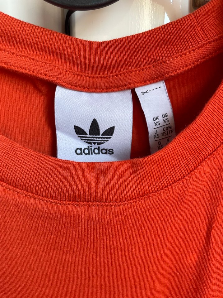 Erkek Kırmızı Adidas Tişört - Görsel 2