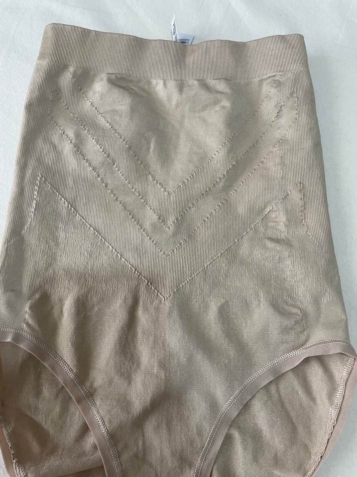 Bej Yüksek Bel Kadın Külot korse - Görsel 2