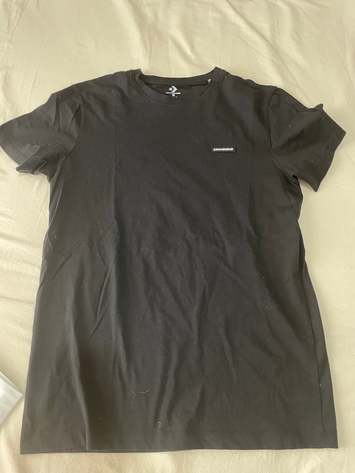 Converse Siyah kadın Basic Tişört - Görsel 2