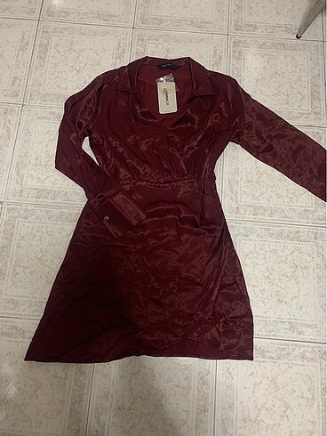 Zara Saten elbise